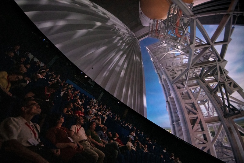 Full dome theatrical experience